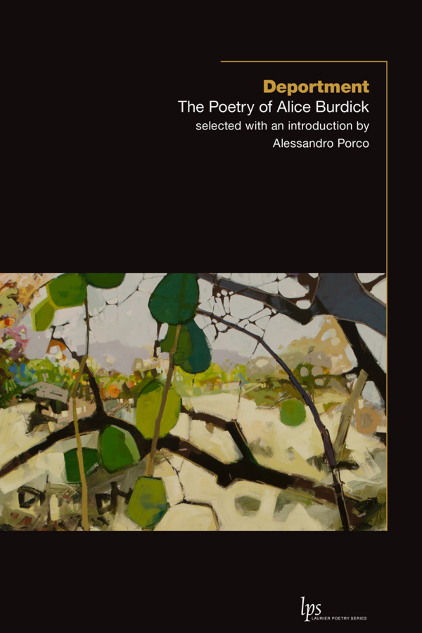 Cover image for Deportment ISBN 9781771123808